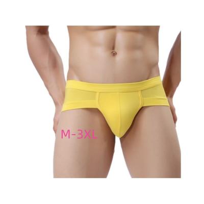 China Manufacturer Briefs Wholesale Solid Breathable Underwear Lot Comfort Modal Men's U-shaped Breathable Boxer For Men for sale