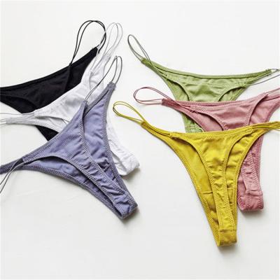 China Low-waisted girl panties underwear 2023 women's panties breathable sexy ladies thongs panties for mature women for sale