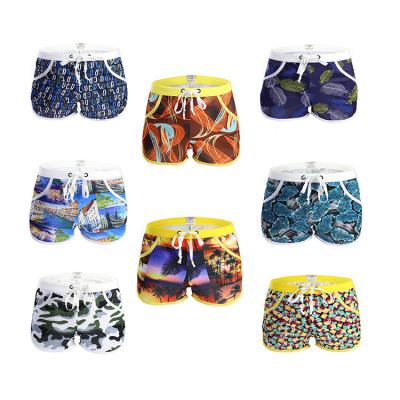 China 2023 breathable new quick dry sport shorts men's gym beach shorts swimwear and swimming trunks male casual beach wear for men for sale