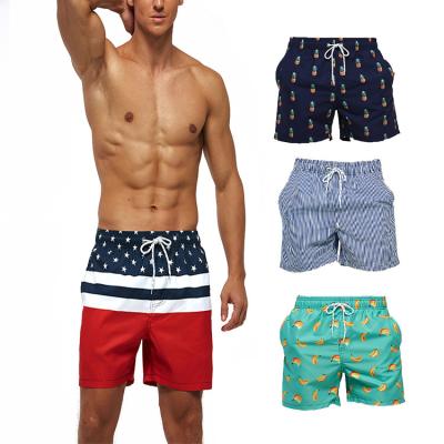 China Breathable High Quality Quick Dry Surf Shorts Swimwear Mens Beach Shorts Male Loose Swimming Trunks Swimwear and Beachwear For Men for sale