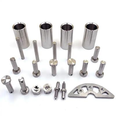 China Aluminum Customized brass aluminum titanium competitive price cnc parts milling and turning machining shaft service for sale