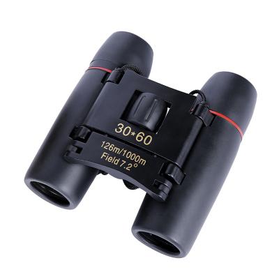 China 30x60 Civil Small Compact Portable Pocket Binoculars Folding Telescope Binoculars For Bird Watching Camping for sale