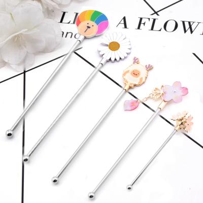 China Sustainable Coffee Drink Stirrers Custom Stainless Coffee Stirrer for sale