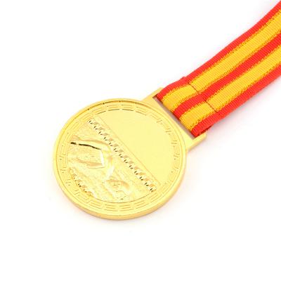 China Europe China Manufacturer Gold Plated 3D Medal Award Trophy Custom for sale