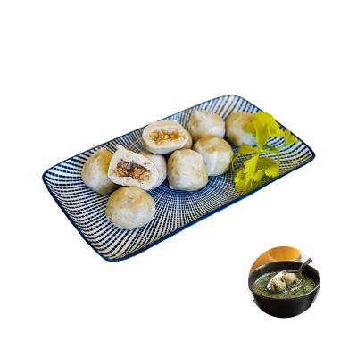 China Taiwan seafood product sugar free bamboo shoot pork fish ball for hot pot soup for sale