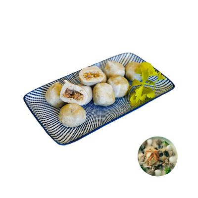 China Hot selling sugar free bamboo pokes pork fish ball for prepared frozen food for sale