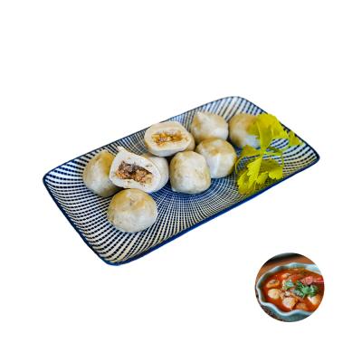 China Taiwan Product Sugar Free Bamboo Sprouts Pork Fish Ball For Sha Cha Cha Sauce Hot Pot for sale