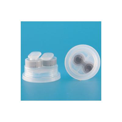 China Non Spill 30 Mm Double Valve Lid Factory Price For Medical Infusion Bottles Or Bags for sale