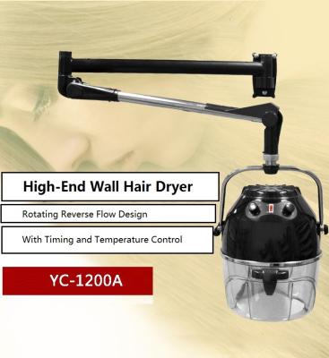 China Concise Home Hair Dryer Professional Home Beauty Salon Dual Center Knob Control Hairdressing Heater Wall Mounted Salon Hair Styling Hair Dryer for sale