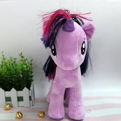 China Gift 2019 New Style Soft Purple Stuffed Toy Horse Unicorn Plush Toys for sale