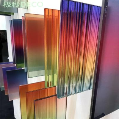 China Modern high quality 3D acrylic material for interior wall decoration interior design transparent sheet office panel acrylic partition for sale