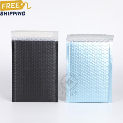 China Shock Resistance Customizable Multiple Types Bubble Envelope Foil Mailing Bags Plastic Metallic Bubble Mailers for sale