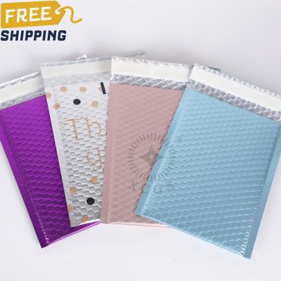 China Shock Resistance In US Aluminum Foil Stock Bag Mailing Envelope Packaging 6X10 Metallic Bubble Mailers for sale