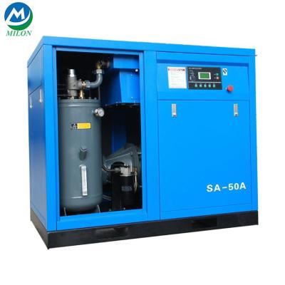 China Lubricated Screw Air Compressor To Fit EPS Form Molding Machine To Make Foam Fish Boxes Injection Molding Machine for sale