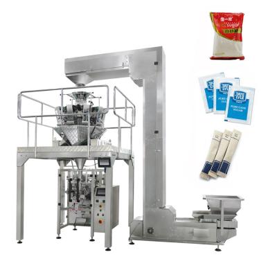 China machinery & Automatic Vertical Hardware Stick Sachet Condiments Chicken Essence Salt Sugar Packing Machine for sale