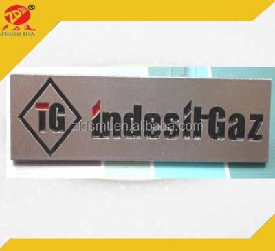 China Aluminum Metal Name Tag for sale