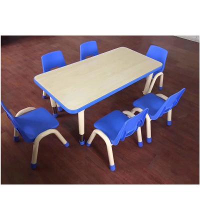 China Durable and comfortable kindergarten table set for sale