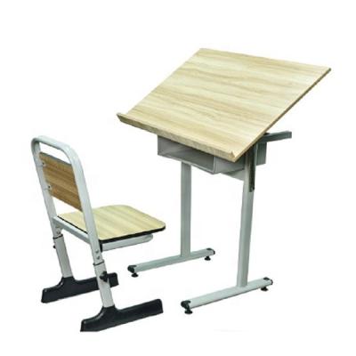 China Sustainable& School Furniture Student Drafting Table Comfortable Drafting Table and Desk for sale