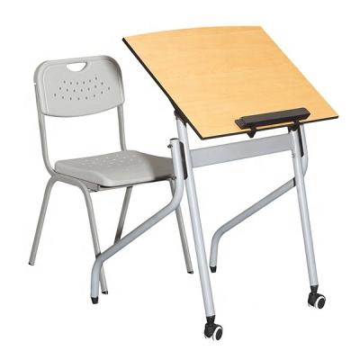 China Comfortable drafting table and chair for sale