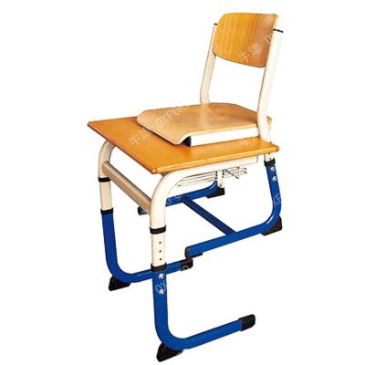 China Sustainable& comfortable school furniture student desk and simple chair classroom furniture for sale