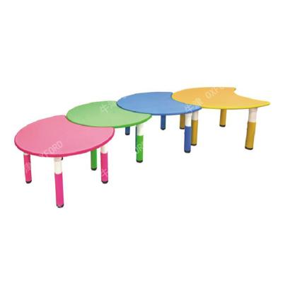 China Eco - Friendly Adjustable Table MDF Board Table Kindergarten Furniture for sale