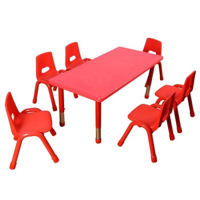 China Eco - Friendly Kindergarten Learning Table School Table for sale