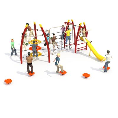 China Community Training Outdoor Climbing Children's Park Fitness Training Wire Rope Clim for the Development of Children's Kindergarten Outdoor Tethered Training Children for sale