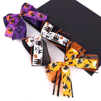 China Morden Hot Sale Halloween Props Grosgrain Ribbon Bow Mini Bow Decorative Party for sale