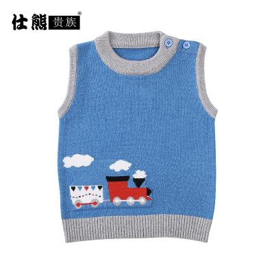 China 5707 Children's Anti-Shrink Baby Sweater Spring And Autumn Baby Knitted Sweater for sale