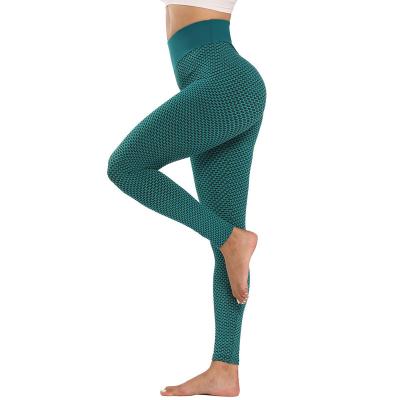 China Hot Selling Amazon Breathable Sports Fitness Yoga Pants Workout Wear High Waist Cellulite Peach Butt Gaiters for sale