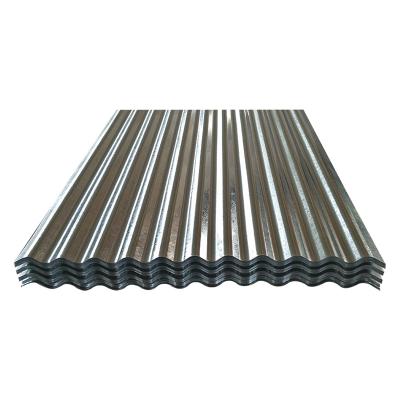 China Construction 4X8 Galvanized 35 Gauge Corrugated Steel Sheeting for sale