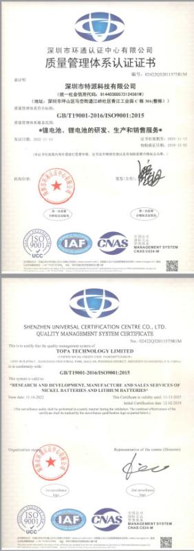 ISO 9001 - Guangzhou East Long Building Materials Co., Ltd.