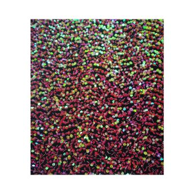 China Viable Delicate Colors Big Sequin Fabric Glitter Powder For Decorate Crafts for sale