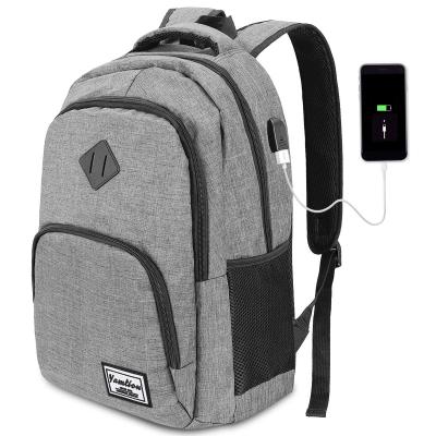 China With USB Durable Waterproof Anti Theft Laptop Backpack Travel Backpacks School Bag for sale