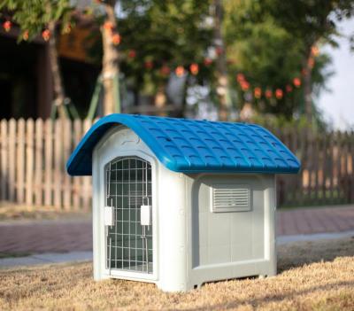 China New Breathable Plastic Dog Kennel Pet Cat House Weatherproof Indoor Outdoor Animal Shelter for sale