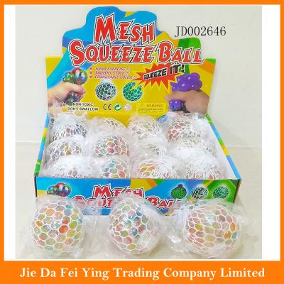 China Toy Mesh Squeeze Ball Grape Ball Mesh Squeezed Ball JD002646 for sale