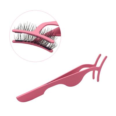 China Mink Fur 2 Pairs Natural Makeup Eyelasheseyelash 4 Magnet Eyelashes Mink Lashes Handmade Natural Magnetic Eyelash Tools for sale