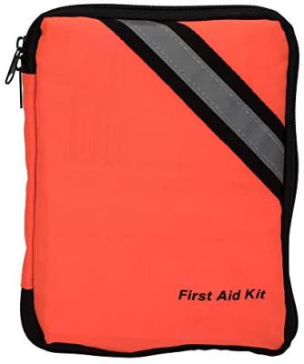 China Convenience Outdoor First Aid Soft Case Contains 205 Piece First Aid Kit For Low Car Price for sale