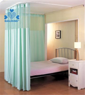 China Polyester Insulated Grand Hospital Curtain With Flat Hooks For Medical Hospital In Privacy Hospital for sale