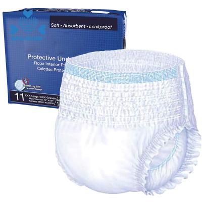 China Extra Adult Incontinence Underwear Comfort Absorbency Leakage Pad Lala Pants 020306 for sale