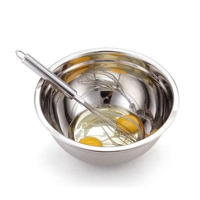 China Hot Selling New Type Sustainable Stainless Steel Mixing Salad Bowl With Lid for sale