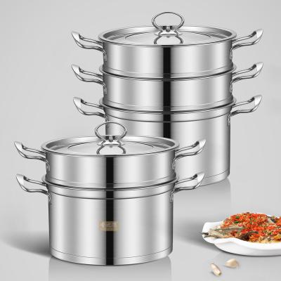 China Amazon Sustainable Heavy Duty Stainless Steel Cooking Pots Sets Stock Pots 26CM for sale