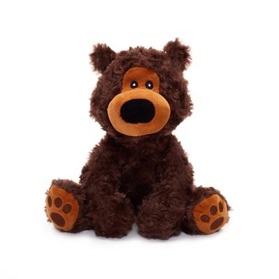 China Cute Doll Chocolate Brown Teddy Bear Stuffed Toy Animal Plush Stuffed Toy for sale