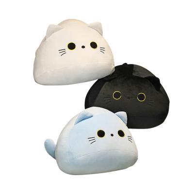 China Cute Doll Sofa Cushion Kawaii Plush Toy Stuffed Cartoon Animal Doll Cute Soft Cat Plush Pillow for sale