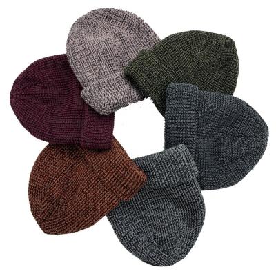 China Factory Wholesale Soft Easy Use Affordable Mens Hats 2021 Knitted Warm Knitted Hat for sale