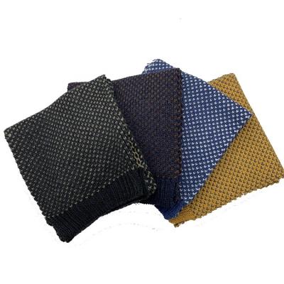 China Soft Exceptional Manufacturing Techniques Custom Knit High Quality Striped Knitted Scarf Scarf for sale