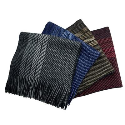 China Factory Wholesale Sale Soft Colored Herringbone Scarf Scarves for sale