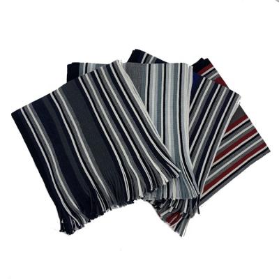 China Factory Sale Various Soft Classic Stripe Scarf Wholesale Scarves for sale