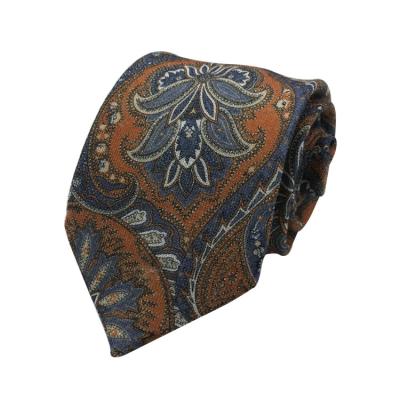 China Retro Soft Men's Classic Fashion Handmade Wool Neck Tie for sale