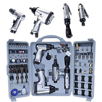 China 71PC 1/2 AIR TOOL KIT AIR WRENCH/3/8 RATCHET WRENCH/150MM AIR HAMMER /MINI AIR DIE CRUSHER RD 